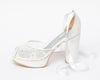 Zapatos de novia con tacón Carlota