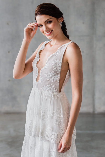Vestido de novia Berta – Gula Brides, custom dresses, shoes and